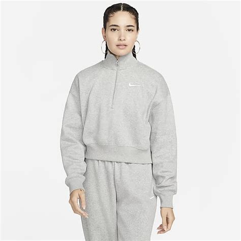 nike sweatshirt damen kurz|Nike fleece damen hoodie.